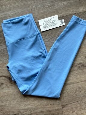 Light blue Wunder Train High Rise Tight
"28. Size 10. NWT
